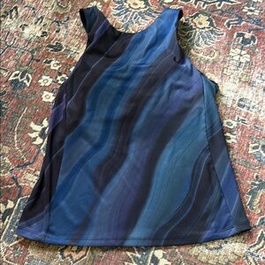 Athleta Lightning Print Support Tank Top